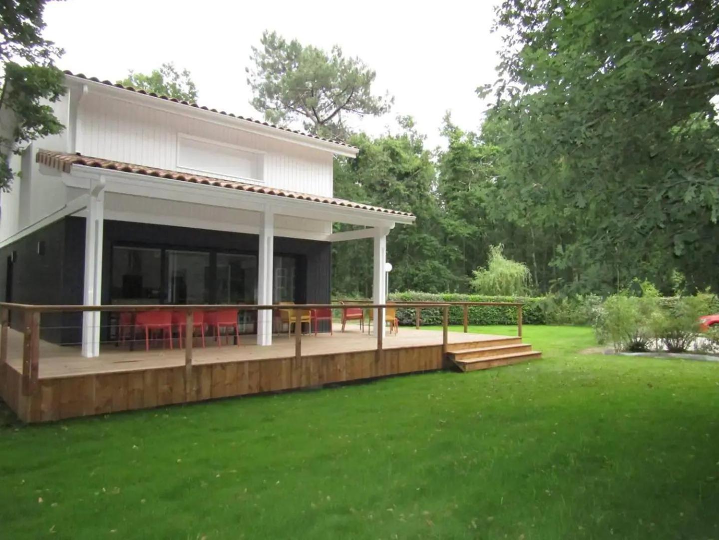 Grand Chalet de Pitrot Lacanau Extérieur photo